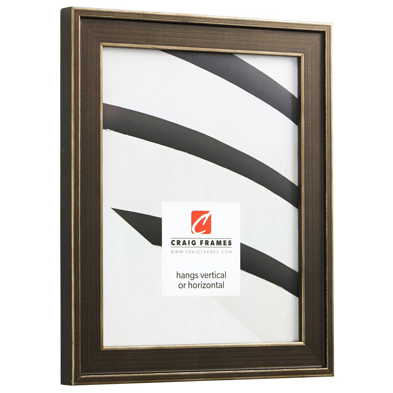 Craig Frames Metropolis Antique Pewter Picture Frame